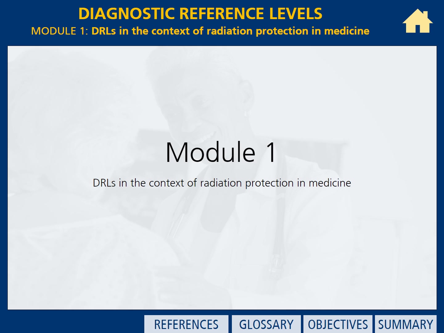 DRLs in the context of radiation protection in medicine